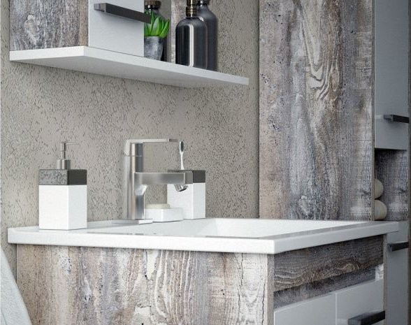 Тумба под раковину без столешницы Corozo Лорена 65 антик