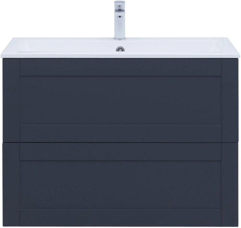 Тумба под раковину без столешницы Aquanet Терра 90 подвесная, маренго