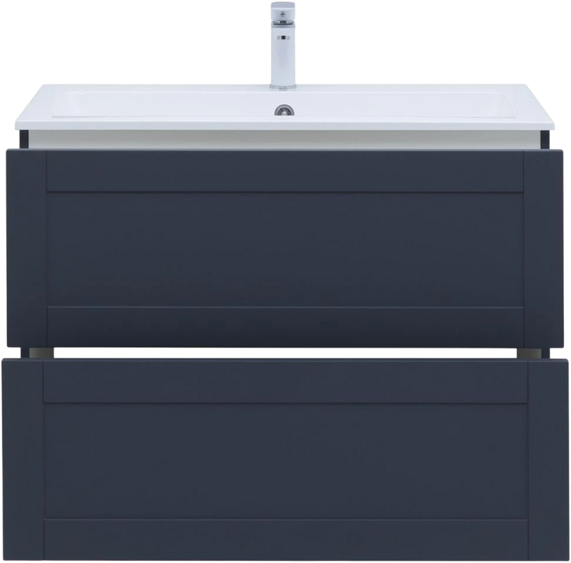 Тумба под раковину без столешницы Aquanet Терра 90 подвесная, маренго