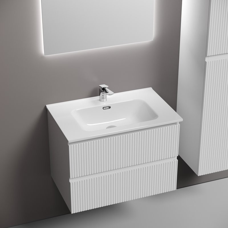 Тумба под раковину Sancos подвесная Snob T 70 Bianco SNT70W