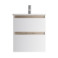 Тумба с раковиной AM.PM X-Joy 55, подвесная, белый глянец