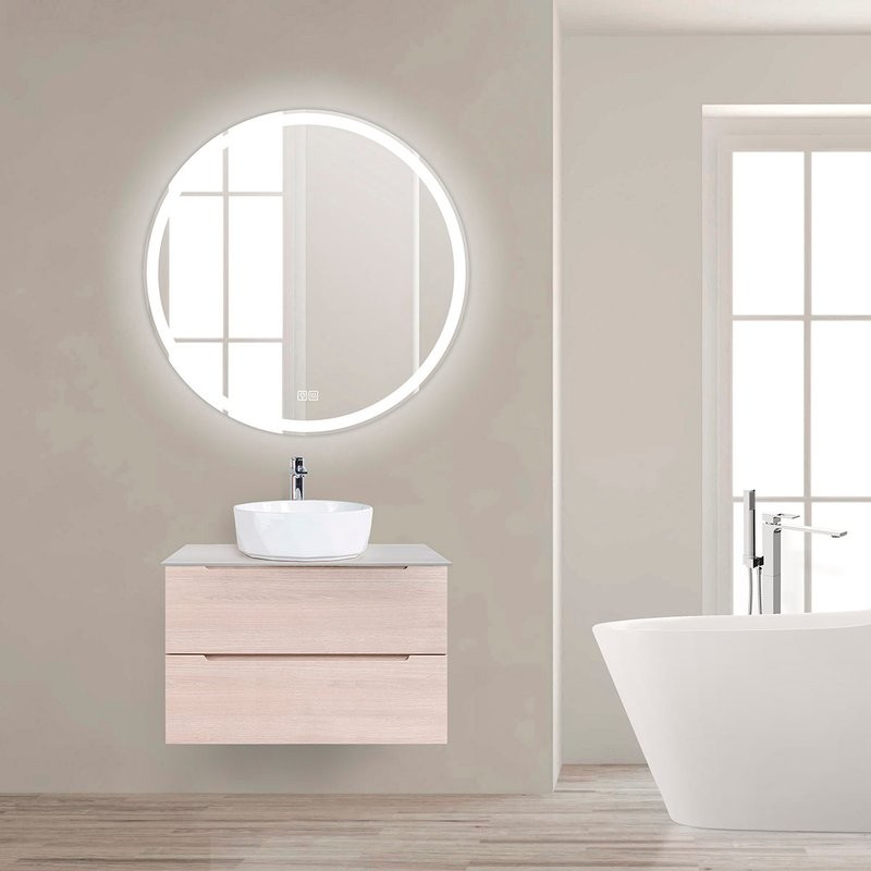Зеркало круглое BelBagno SPC-RNG-700-LED-TCH-WARM с подогревом