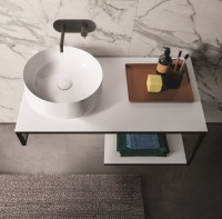 Накладная раковина Kerasan Nolita 534401 40 см, белая