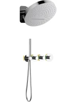 Душевой комплект Timo Saona SX-2329/00SM С ВНУТРЕННЕЙ ЧАСТЬЮ, с термостатом, хром