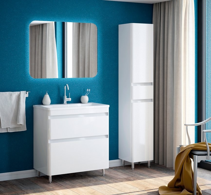 Мебель для ванной комнаты Corozo Алабама 80 напольная