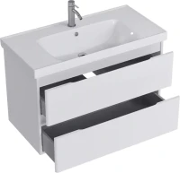 Мебель для ванной комнаты SanStar Riana 90 подвесная, белая