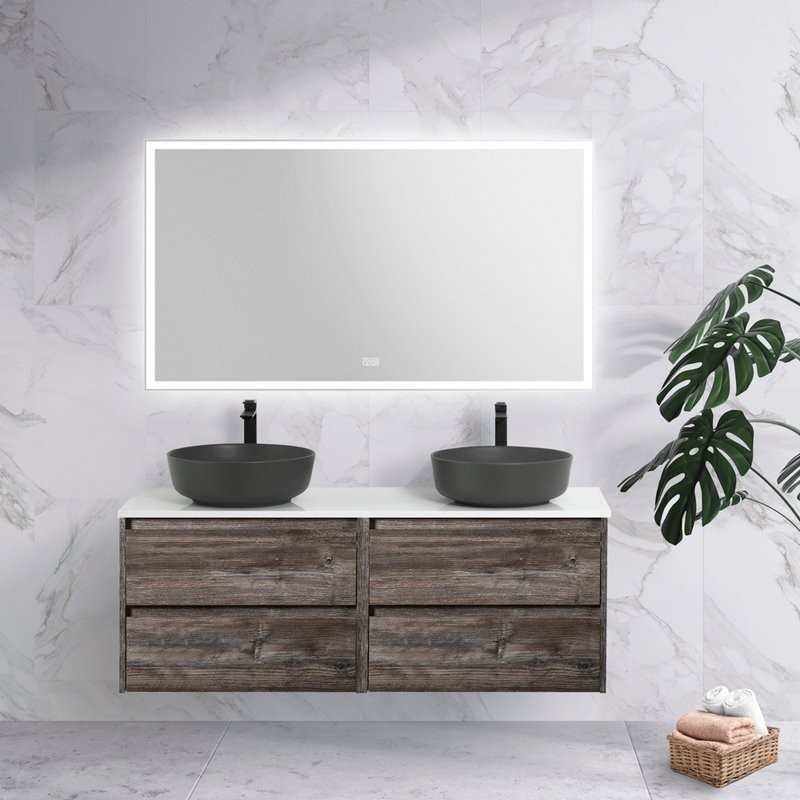 Зеркало BelBagno SPC-GRT-1400-800-LED-TCH-WARM с подсветкой