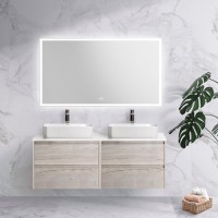 Зеркало BelBagno SPC-GRT-1400-800-LED-TCH-WARM с подсветкой