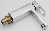 Смеситель для раковины Shevanik S8271 с гигиеническим душем, хром