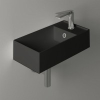Раковина маленькая в туалет Simas Agile AG50 nero matt*1 черный матовый
