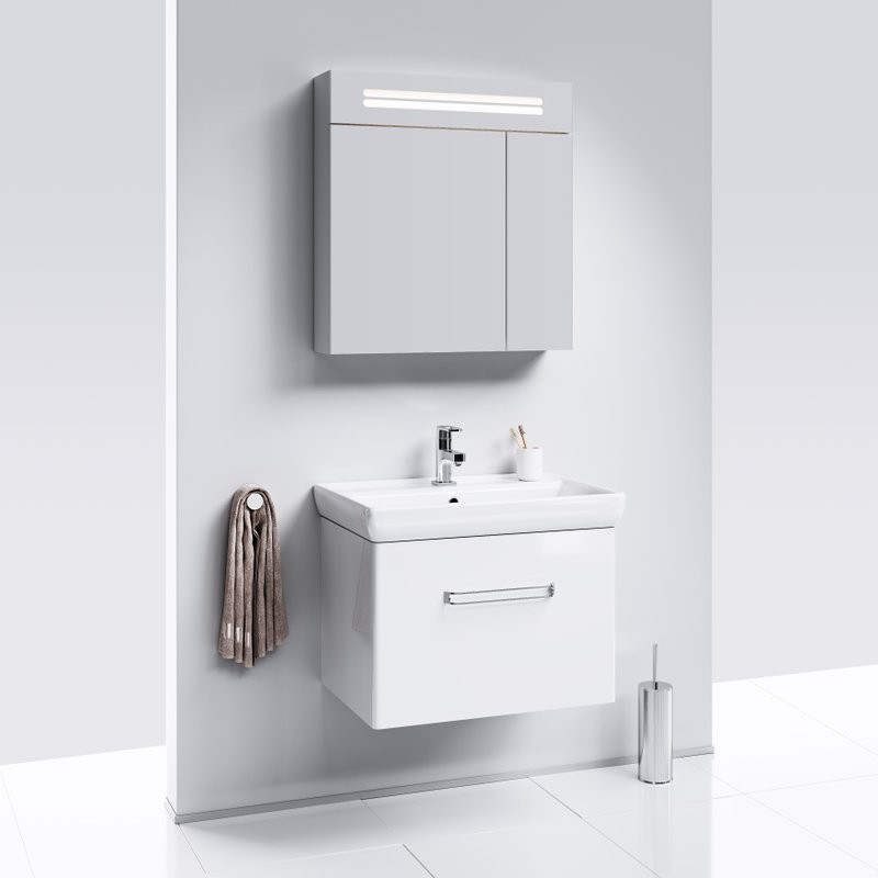 Мебель для ванной комнаты Aqwella Neo 70 подвесная