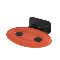 Сиденье для душа Ravak Ovo Р II orange, black Сиденье для душа Ravak Ovo Р II orange, black
