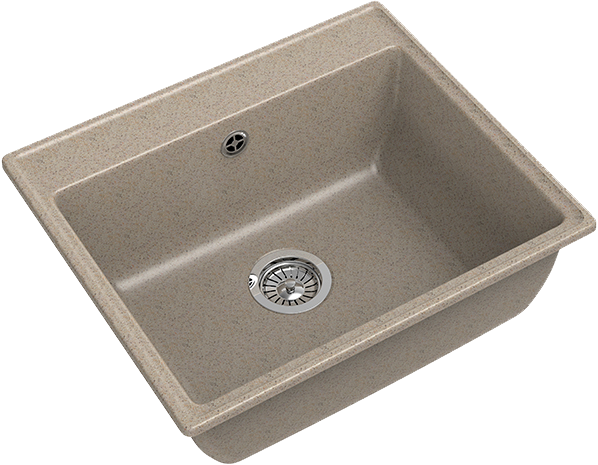 Комплект Мойка GranFest Vertex GF-V-580 песочная + Измельчитель Bone Crusher BC 610-AS