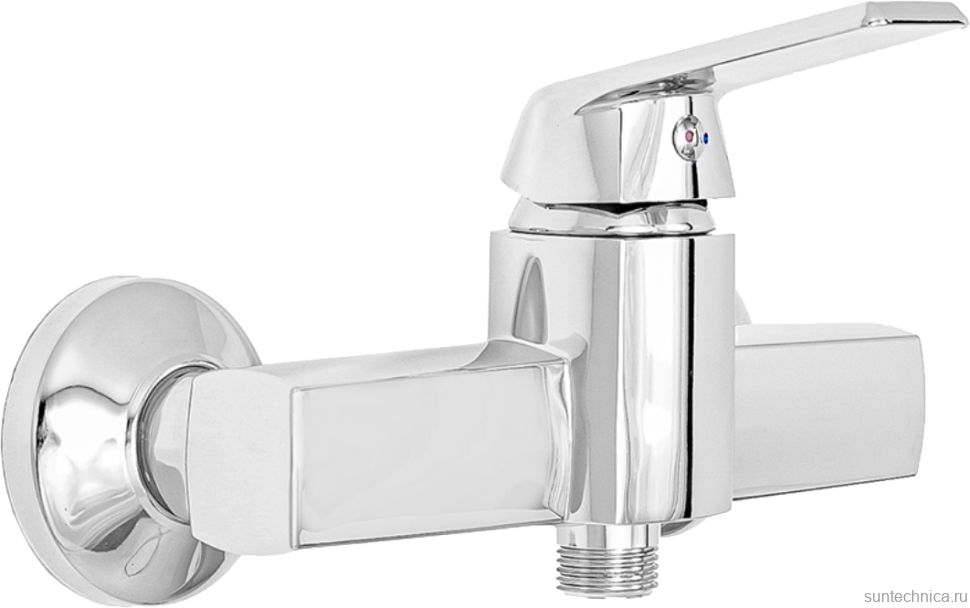 Душевой комплект Смеситель для душа Orange One Life P02-200cr + Стойка S05cr