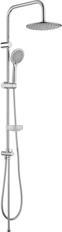 Душевой комплект Смеситель для душа Orange One Life P02-200cr + Стойка S05cr