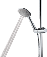 Душевой комплект Смеситель для душа Orange One Life P02-200cr + Стойка S05cr