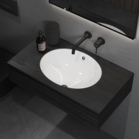 Раковина Berges Ego 56x45, глянцевая белая