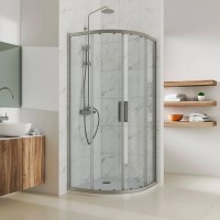 Душевой уголок Kubele DE018 RG-CLN-MT 100х100