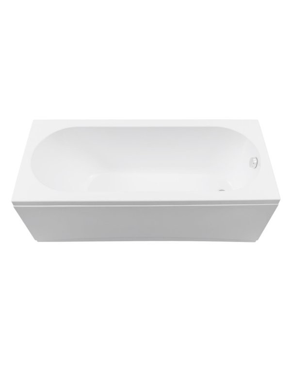 Акриловая ванна Aquanet Nexus 362753 165x70 см, пристенная, белая, с каркасом