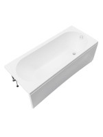 Акриловая ванна Aquanet Nexus 362753 165x70 см, пристенная, белая, с каркасом