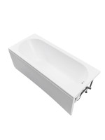 Акриловая ванна Aquanet Nexus 362753 165x70 см, пристенная, белая, с каркасом