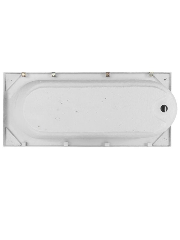 Акриловая ванна Aquanet Nexus 362753 165x70 см, пристенная, белая, с каркасом