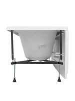 Акриловая ванна Aquanet Nexus 362753 165x70 см, пристенная, белая, с каркасом