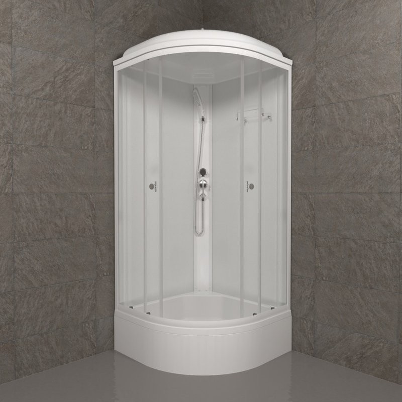 Душевая кабина Triton Ультра Щ0000061849 90х90 В с полочкой