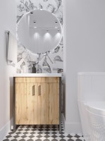 Тумба под раковину 1MarKa Grunge Loft 70Н дуб вотан