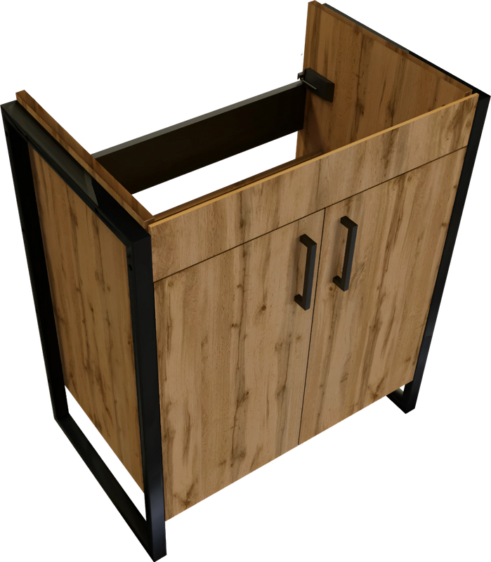 Тумба под раковину 1MarKa Grunge Loft 70Н дуб вотан
