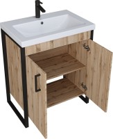 Тумба под раковину 1MarKa Grunge Loft 70Н дуб вотан