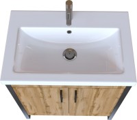Тумба под раковину 1MarKa Grunge Loft 70Н дуб вотан