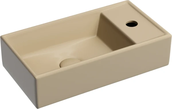 Раковина маленькая в туалет Ceramicanova Element CN6051LMC капучино матовый