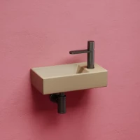 Раковина маленькая в туалет Ceramicanova Element CN6051LMC капучино матовый