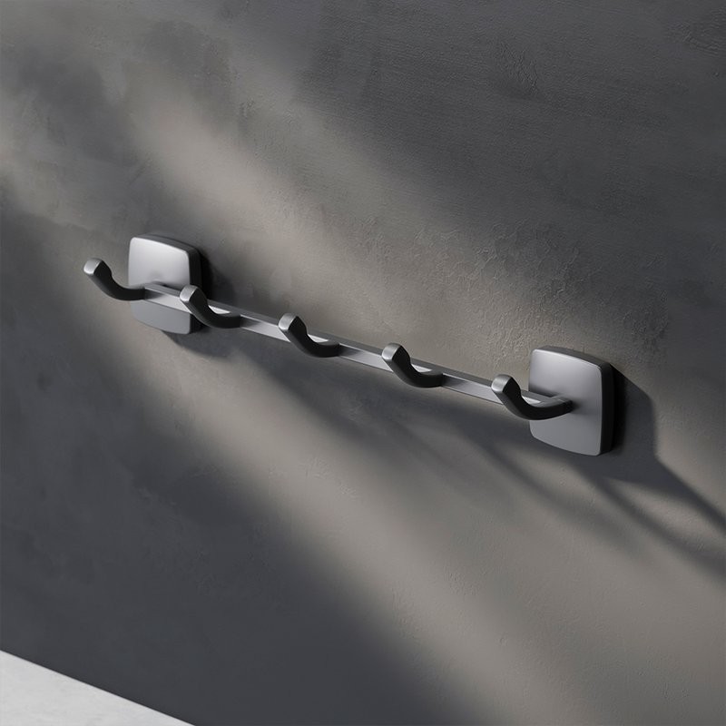 Крючок AM.PM Gem A9035922 матовый черный, на шурупах