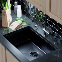 Комплект Мойка Mixline 548573 черный графит + Измельчитель KUCHENSTERN Muhle