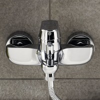 Душевой комплект Смеситель Grohe Eurosmart Cosmopolitan 32831000 + Стойка Tempesta Cosmopolitan System 250 26675000