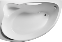 Акриловая ванна EUROLUX Sparta 160x95 см, угловая, левая, пристенная, белая, асимметричная, с каркасом, 160х100, L, с каркасом