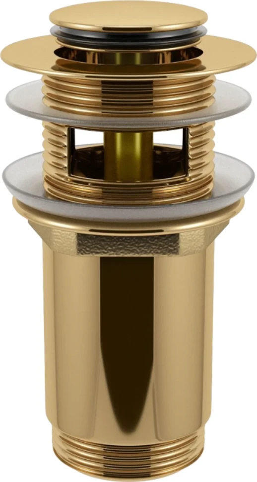 Комплект Раковина маленькая Lavinia Boho One 33310001L + Донный клапан Wellsee Drainage System 182131000 золото + Сифон 182106000 золото
