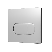 Комплект Унитаз подвесной Wanfald Lauta 47374100005 черный + Инсталляция VitrA V-Fix Core 732-5800-01PV + Кнопка Root Round 740-2280 хром