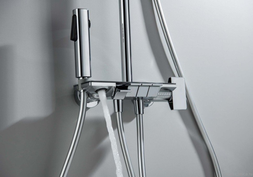 Душевая стойка AQUATEK Поларис AQ3040CR хром