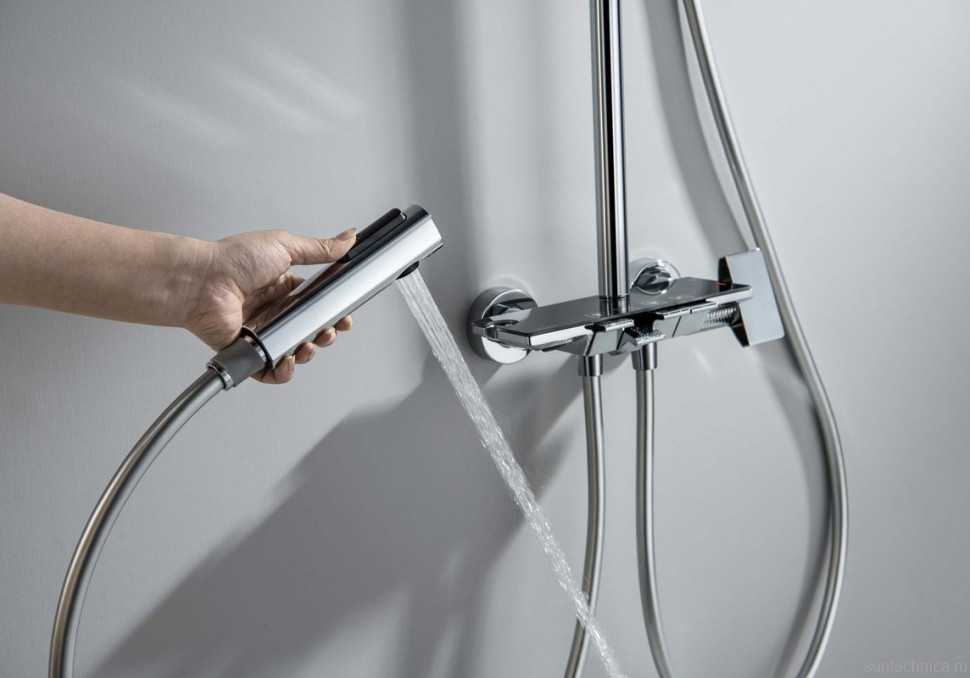 Душевая стойка AQUATEK Поларис AQ3040CR хром