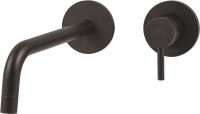 Комплект для ванной Paffoni Light KITLIG015NO006 С ВНУТРЕННЕЙ ЧАСТЬЮ, черный