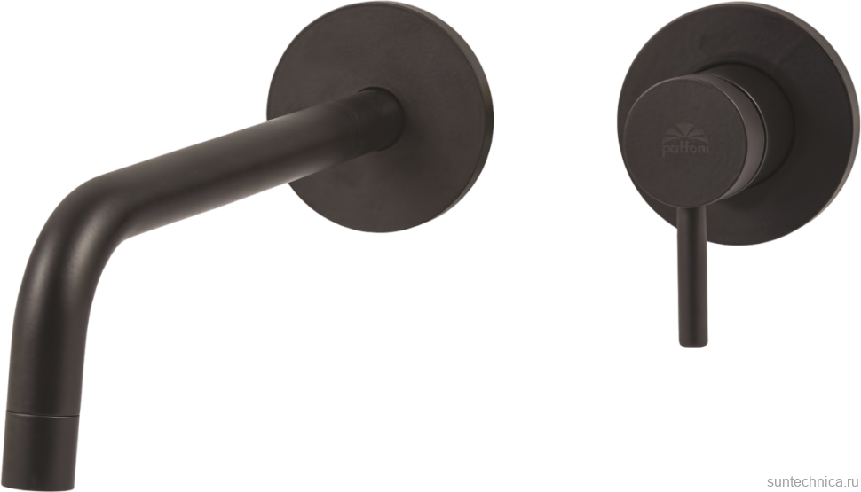 Комплект для ванной Paffoni Light KITLIG015NO006 С ВНУТРЕННЕЙ ЧАСТЬЮ, черный