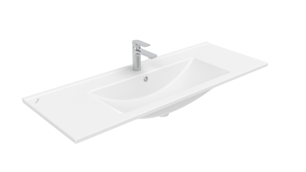 Мебельная раковина Creavit Su 100 белая глянцевая