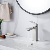 Смеситель для раковины Shevanik S7001L сатин