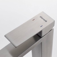 Смеситель для раковины Shevanik S7001L сатин