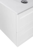 Тумба под раковину без столешницы Art&Max Platino 90 подвесная, белый глянец