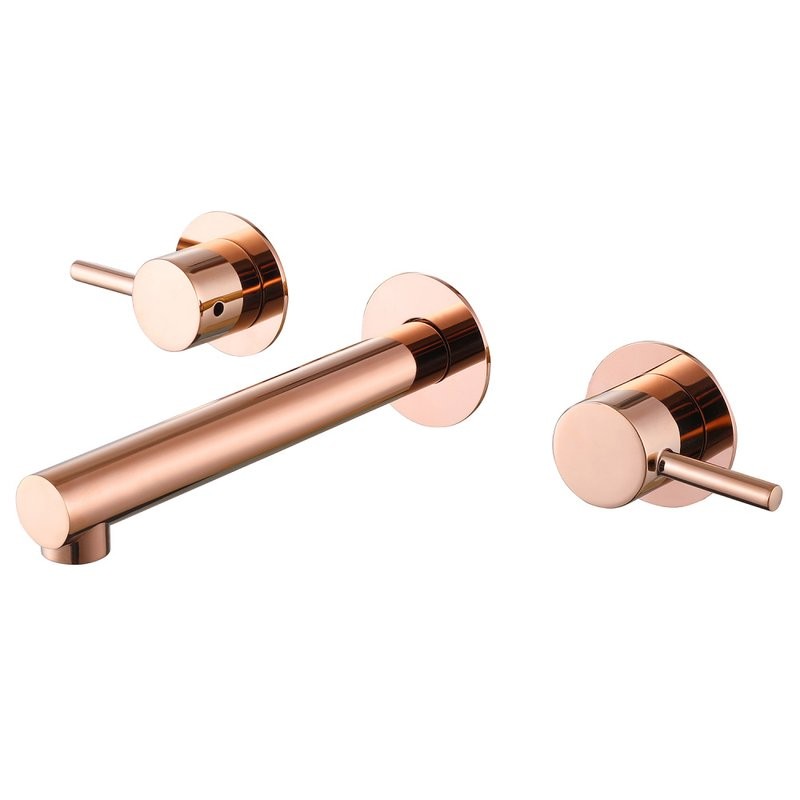 Смеситель для раковины Abber Emotion AF88121RG С ВНУТРЕННЕЙ ЧАСТЬЮ, розовое золото