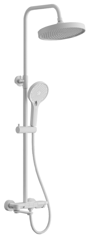 Душевая стойка BELZ B713 B25713-8 матовая белая